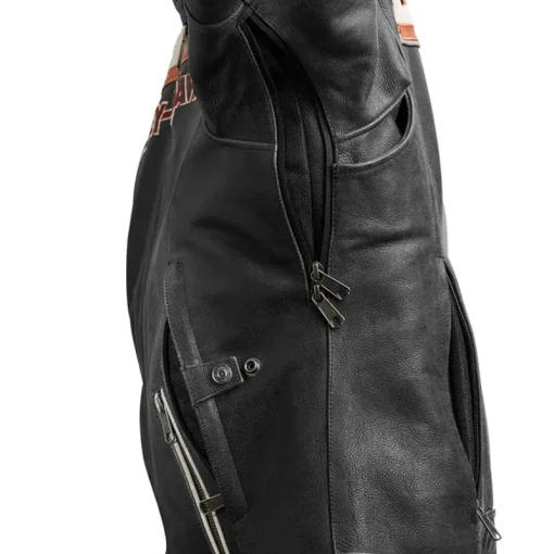 Harley-Davidson Triple Vent Miss Enthusiast II Leather Riding Jacket
