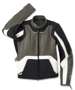 Women's Ace Mixed Leather Riding Jacket