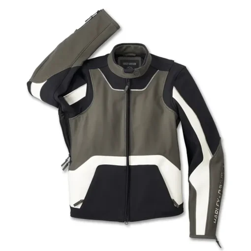 Women's Ace Mixed Leather Riding Jacket