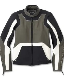 Women's Ace Mixed Leather Riding Jacket