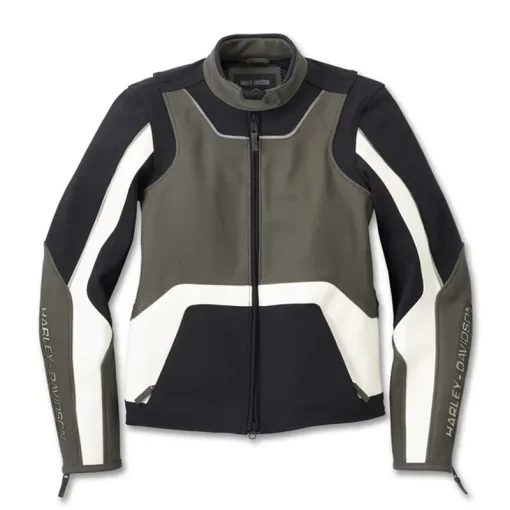 Women's Ace Mixed Leather Riding Jacket