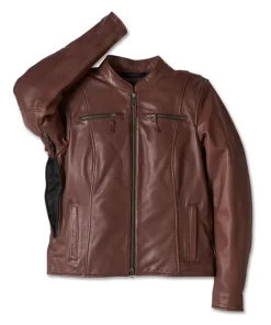 Women's Linden Leather Riding Jacket