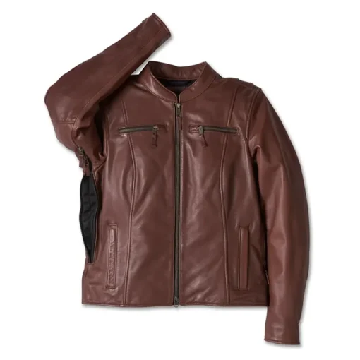 Women's Linden Leather Riding Jacket