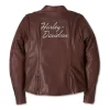 Women's Linden Leather Riding Jacket