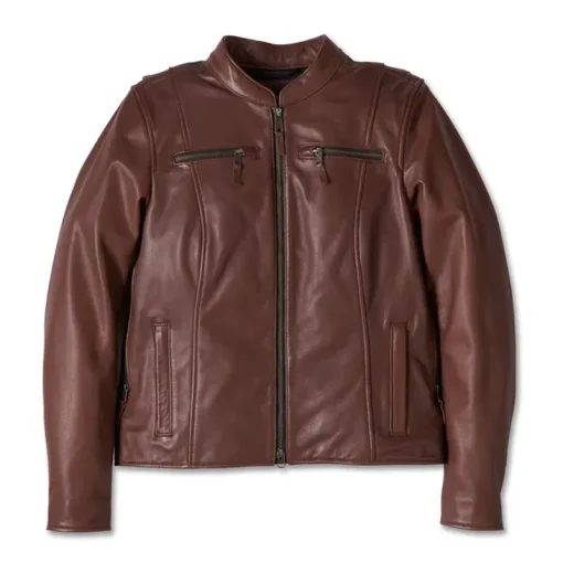 Women's Linden Leather Riding Jacket