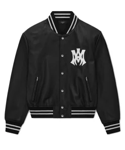 AMIRI MA Hollywood Leather Bomber Jacket