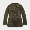 Belted Leather Jacket
