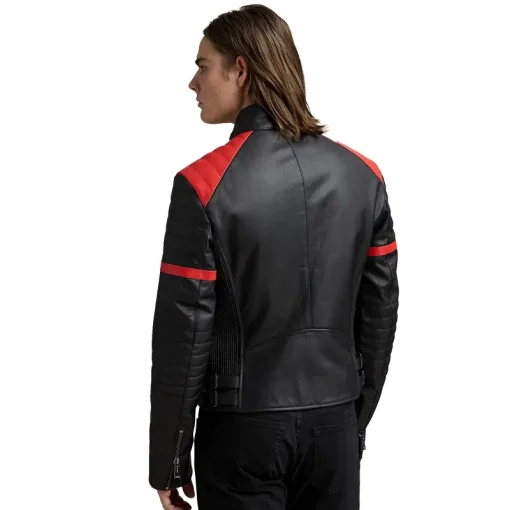 Leather Café Racer Jacket