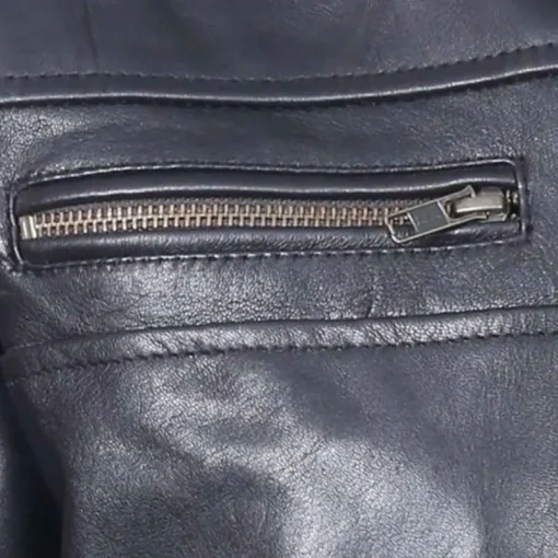 Men's Cafe Racer Black Classic Biker Jacket
