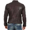 Men's Brown Casual Leather Jacket