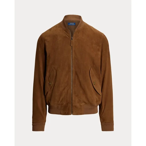 Polo Ralph Lauren Suede Bomber Jacket