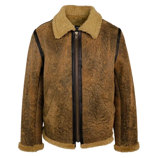 Schott Antique Sheerskin Jacket