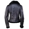 Women's Schott B-3 Leather Bomber Jacket