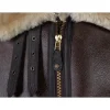 Men's Schott B-3 Sheepskin Leather Jacket