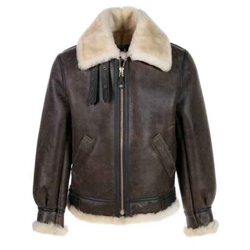 Schott B-3 Sheepskin Leather Jacket