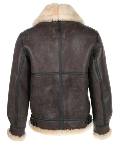 Schott B-3 Sheepskin Brown Jacket