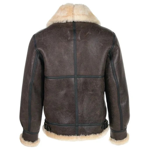 Schott B-3 Sheepskin Brown Jacket