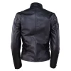 Schott Cafe Racer Black Leather Jacket