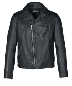 Schott Cowhide Clean Motorcycle Jacket
