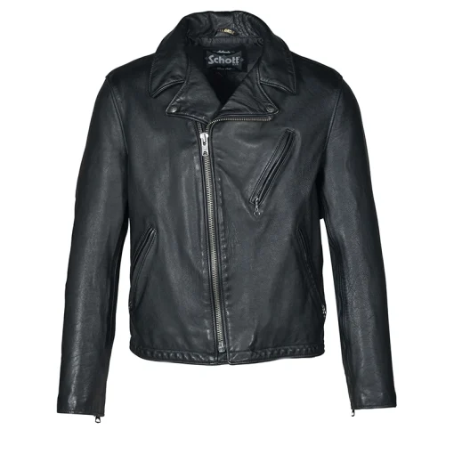 Schott Cowhide Clean Motorcycle Jacket