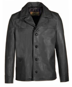 Schott Cowhide Hip Length Car Coat