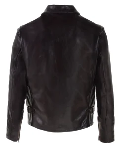 Schott Heavy Cowhide Racer Motorcycle Leather Jacket
