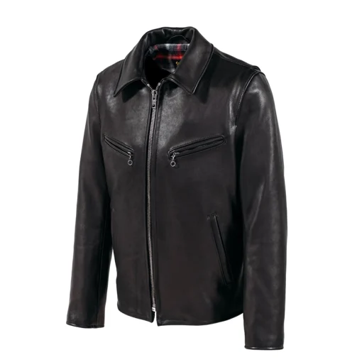 Men's Schott Cowhide Retro Leather Jacket