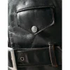 Hand Vintaged Cowhide slim Schott Leather Jacket