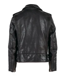 Men's Schott Hand Vintaged Cowhide slim Jacket