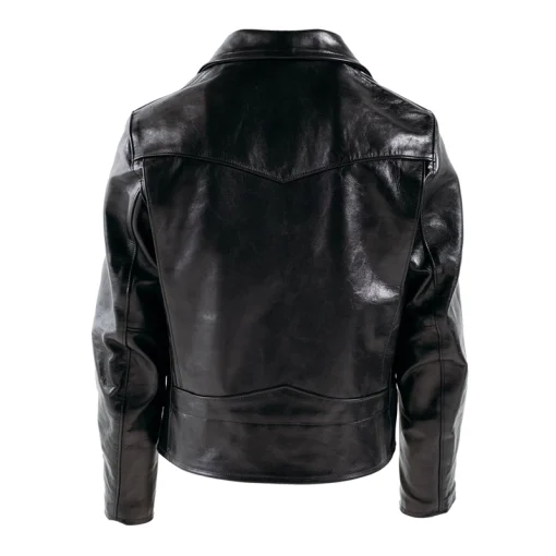 Men's Schott Horsehide Perfecto Japanese Shinki Leather Black Jacket