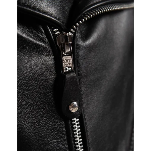 Schott Lambskin Perfecto Black Leather Jacket
