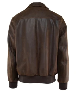 Schott Lightweight cowhide A-2 Brown Leather Jacket