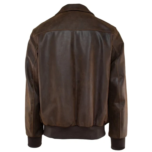 Schott Lightweight cowhide A-2 Brown Leather Jacket