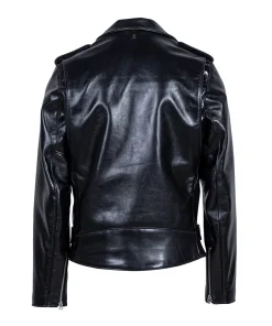 Schott NYC Cowhide Moto Racing Leather Jacket