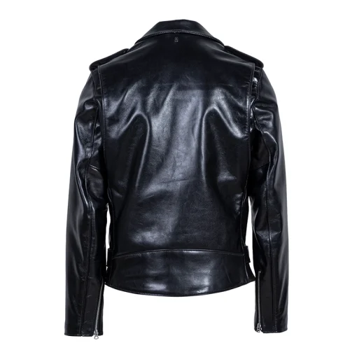 Schott NYC Cowhide Moto Racing Leather Jacket