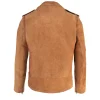 Schott NYC x Grateful Dead Brown Suede Leather Jacket