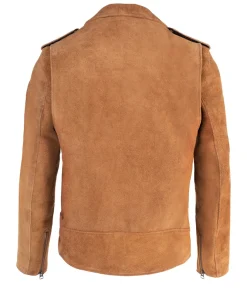 Schott NYC x Grateful Dead Brown Suede Leather Jacket