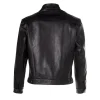 Men's Schott Naked Cowhide Jean Black Jacket