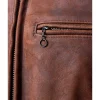 Schott Oiled Nubuck Brown Leather Jacket