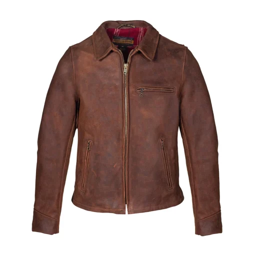 Schott Oiled Nubuck Leather Jacket