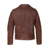 Schott Heavyweight Oiled Nubuck Leather Delivery Leather Jacket