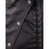 Schott Genuine Pebbled Cowhide Biker Vest