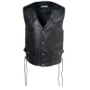 Schott Pebbled Cowhide Biker Vest