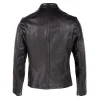 Schott Waxed Natural Pebbled Cowhide Café Leather Jacket