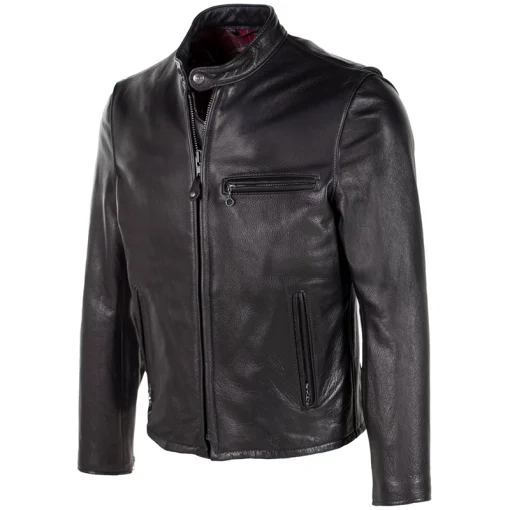 Schott Pebbled Cowhide Café Jacket