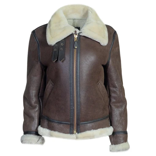 Schott Sheepskin B-3 Bomber Jacket