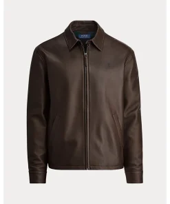 The Polo Ralph Lauren leather jacket