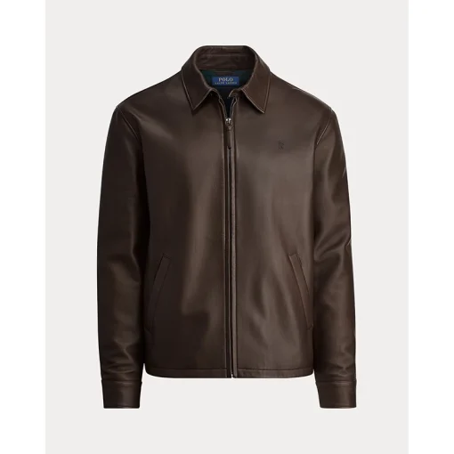 The Polo Ralph Lauren leather jacket