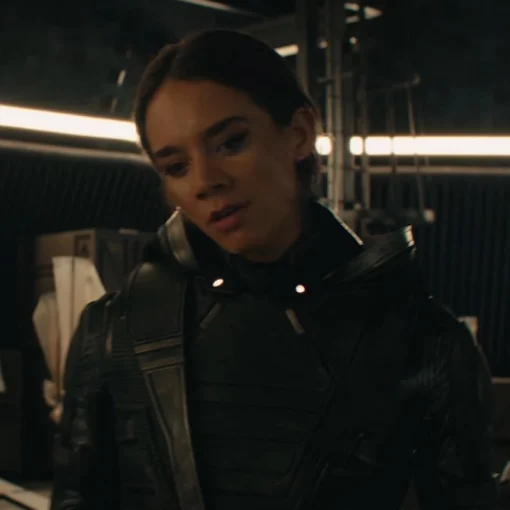 Thunderbolts* Ghost Black Leather Jacket