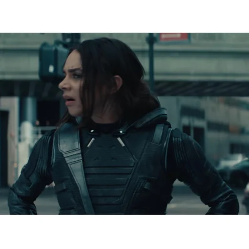 Geraldine Viswanathan Thunderbolts* Mel Leather Jacket